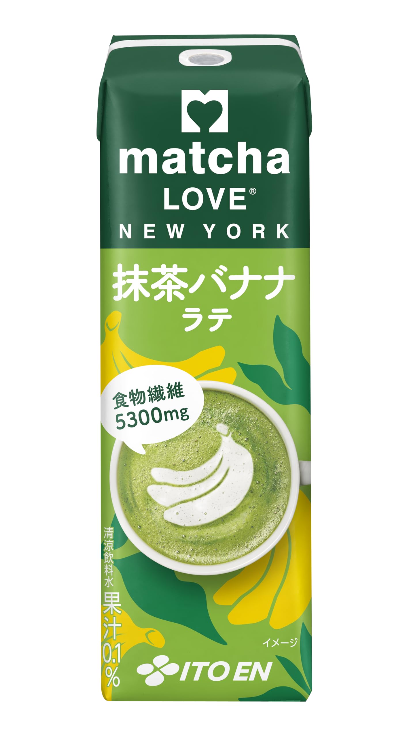 Amazon.co.jp: 伊藤園 抹茶バナナラテ 240ml×24本 紙パック matcha